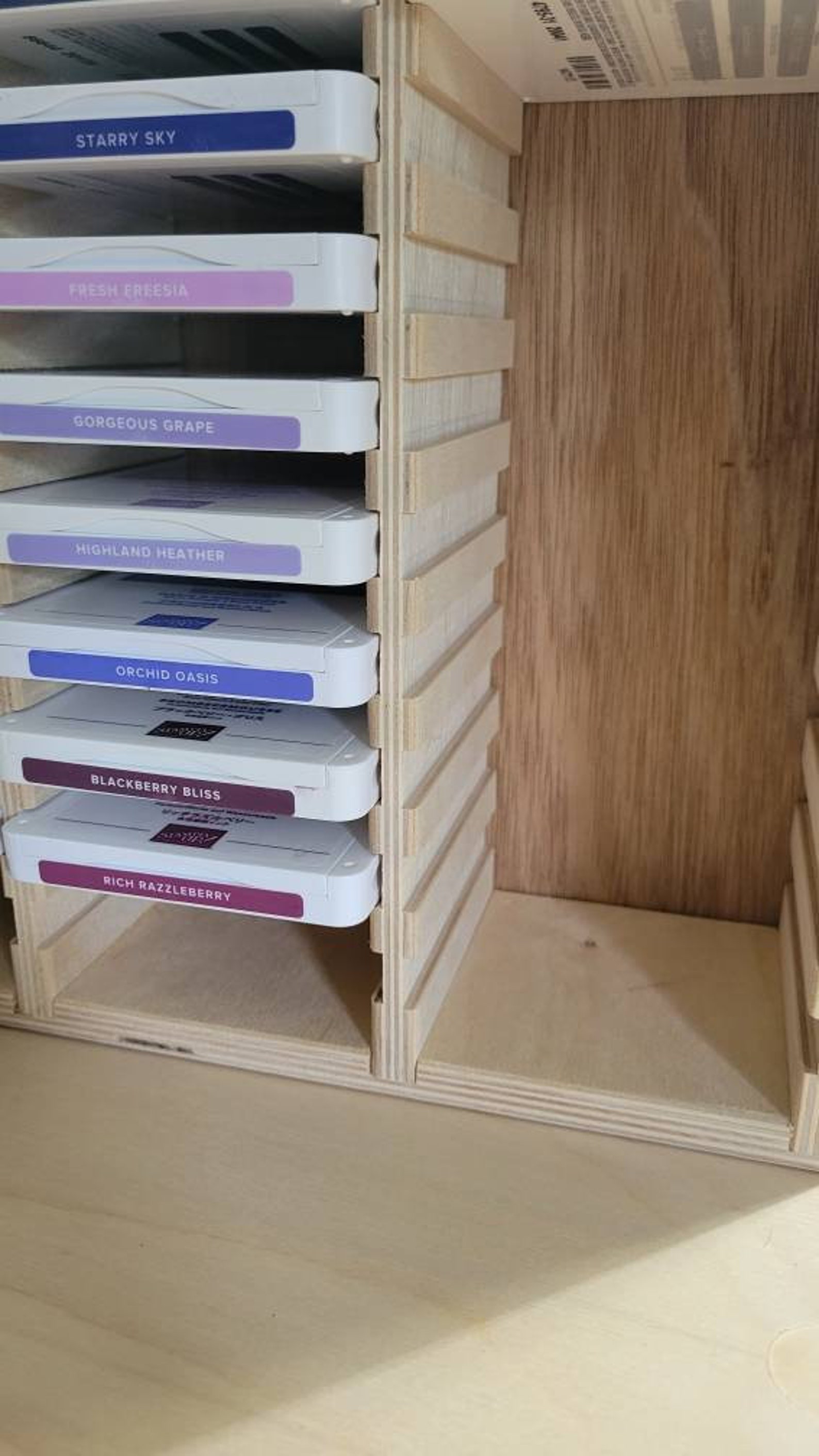 Stampin up New Style Ink Pad 60 Slot Storage NEWEST Style Etsy