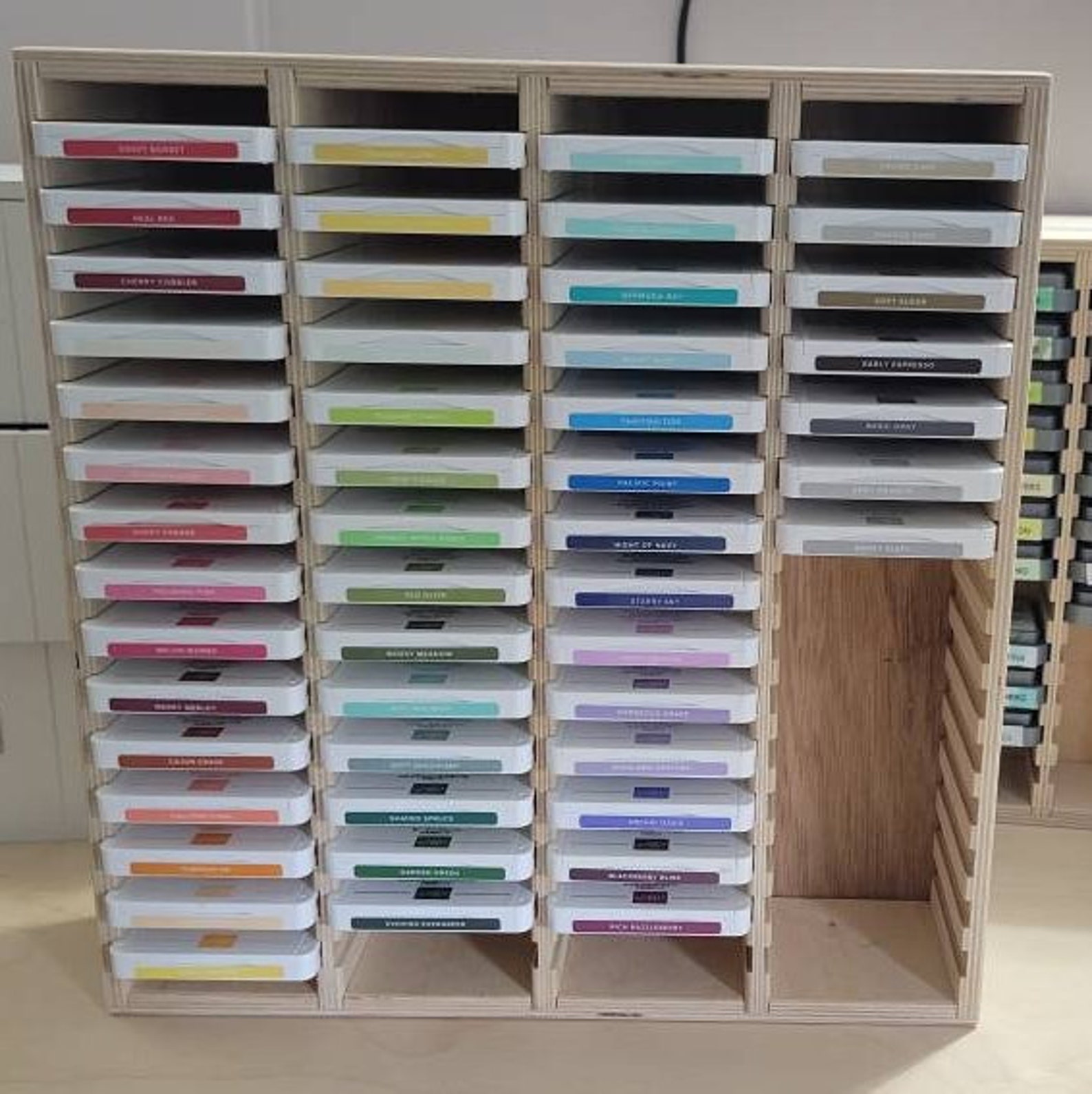 Stampin up New Style Ink Pad 60 Slot Storage NEWEST Style Etsy