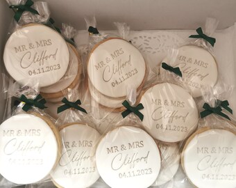 Wedding cookies / Sugar Cookies / Personalised