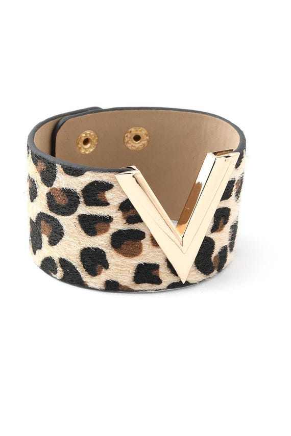 Leopard Design Bracelet Elegant Bangle Chic Design Jewelry  display picture 3