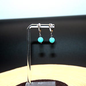 Pearl Earrings / Hoop Earrings, Dangling Earrings / Pearl Earrings / Dangle Earrings / Pearl Jewelry / Gift