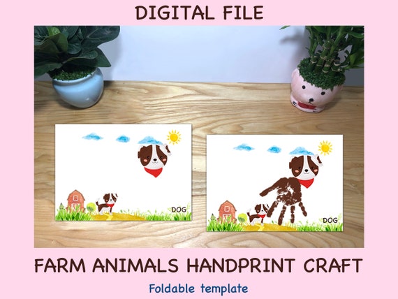 Farm Animals Handprint Art Bundle Fingerprint Art Footprint - Etsy Farm Animals Handprint Art Bundle Fingerprint Art Footprint - Etsy