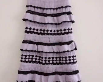 Häkelrock, Maxi Langer Rock, Festival Rock, Handgemachter Rock, Frauen Rock, Bohome Rock, Sommer Langer Rock, Boho Hippie Rock