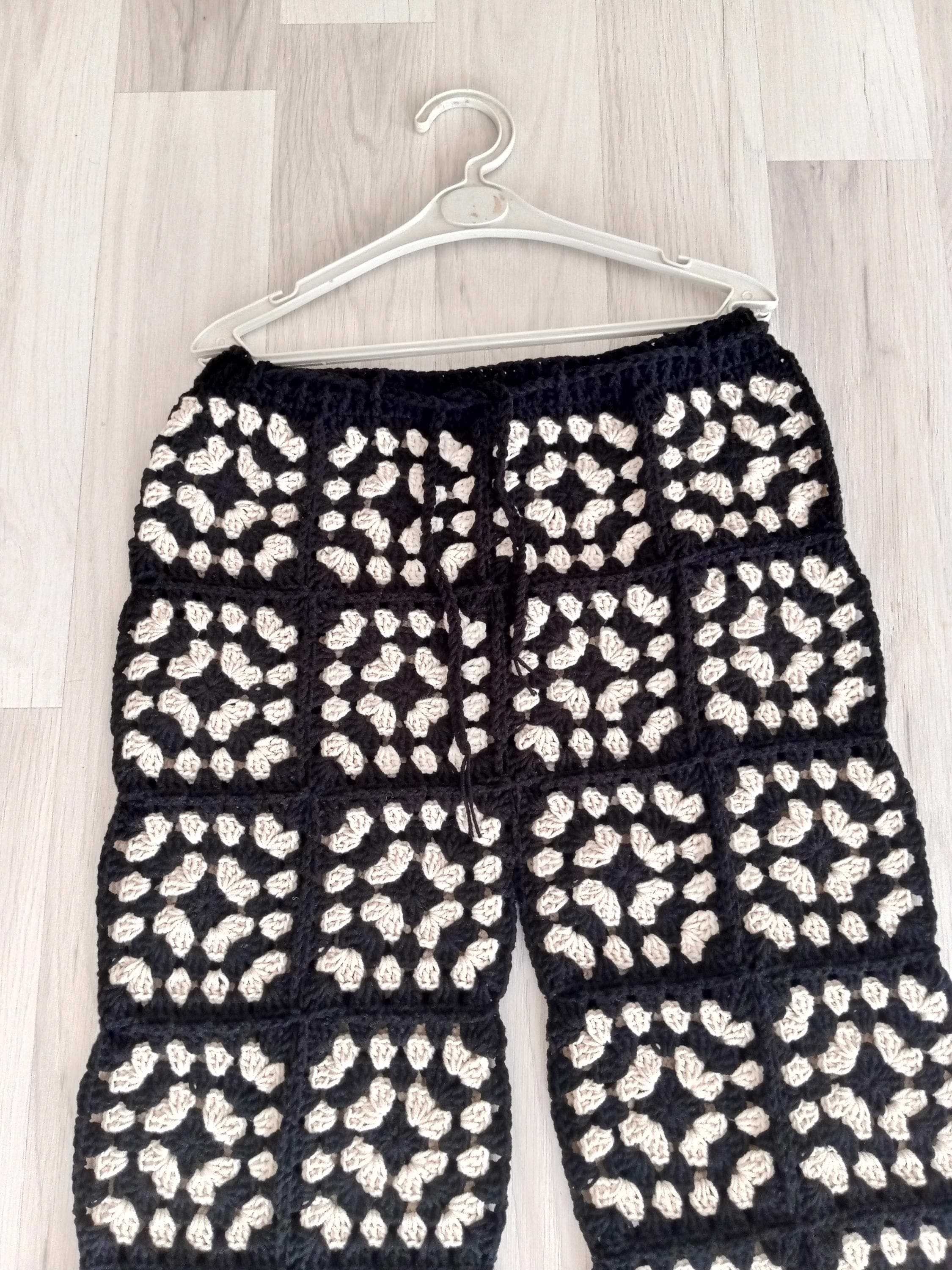 ANDREEVA | White Vanilla Handmade Crochet Pants | Women's