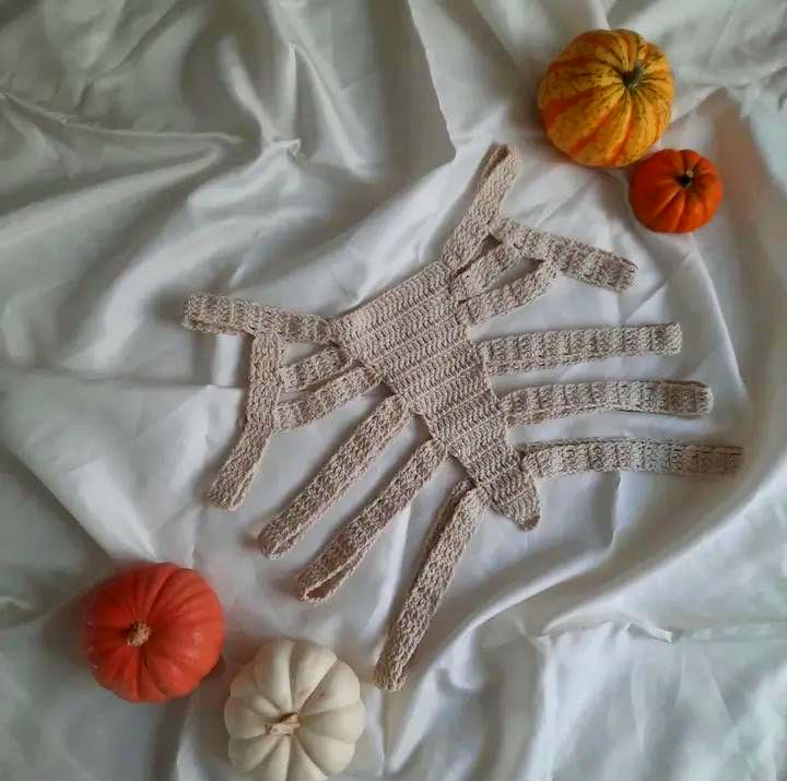 Crochet Skeleton Top, Grunge Fairycore Goth Top, Halloween Knit Top, Bone Corset, Skull Top, Ginger Top