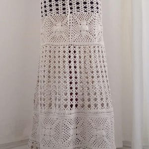 かぎ針編みスカート、マキシロングスカート、手編みスカート、ボヘミアンスカート、レディースロングスカート、サマーロングスカート、かぎ針編みフェスティバルスカート、ヒッピースカート