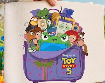 Toy Story 5 Png, You've Got A Friend In Me Png, Cartoon Toy Friends Png