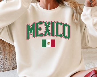 Mexico Varsity PNG, Mexican Flag Sublimation Design, Mexican Pride Shirt Graphic