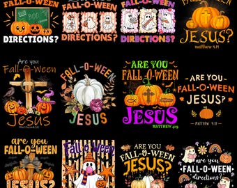 Fall-o-ween PNG, Funny Are You Fall-o-ween Directions Clipart, Halloween Pumpkin Shirt Designs