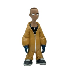 Classic Cartoon Style Breaking Bad Action Figure Cooking Clothes Walter Jesse and Gustavo Resin Model Miniature Figurines Desktop Decoration Jesse