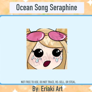 Ocean Song Seraphine Base Prestige Shock Emote Badge Discord Twitch League of Legends LoL