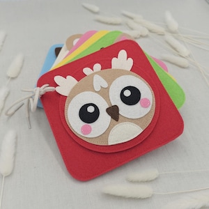 Forest Animals Quiet Book Pattern: Felt Sensory Book (PDF & SVG)