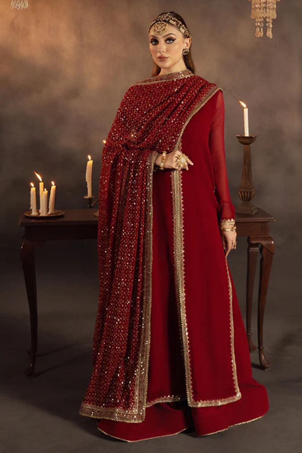 open lace back dress Luxury Red and Gold Silk Knee-Length Dress