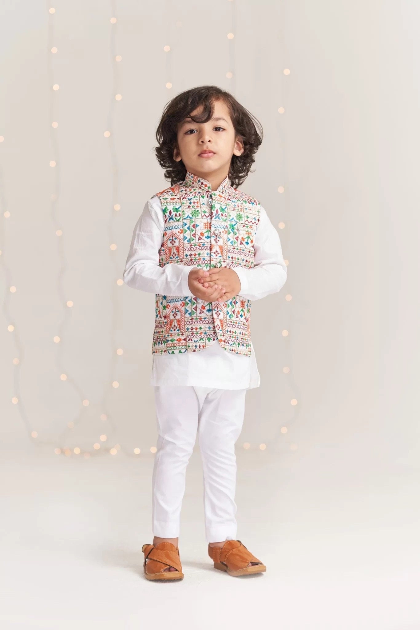 Baby Boy Shalwar Kameez Waistcoat