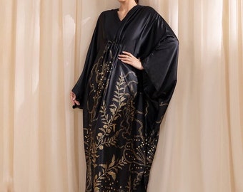 Sapphire black embellished kaftan Pakistani Indian desi Bangladeshi dress