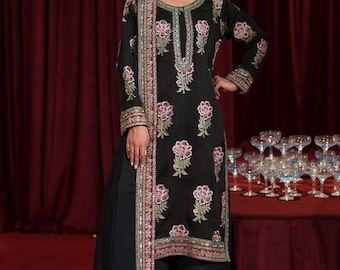 3pc shalwar kameez suit Pakistani Indian Bangladeshi Punjabi desi eastern designer wear shalwar kameez dress