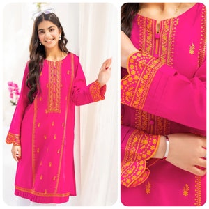 young teenage girl kid kurta kurti tunic Pakistani desi eastern wear Bangladeshi Indian wear