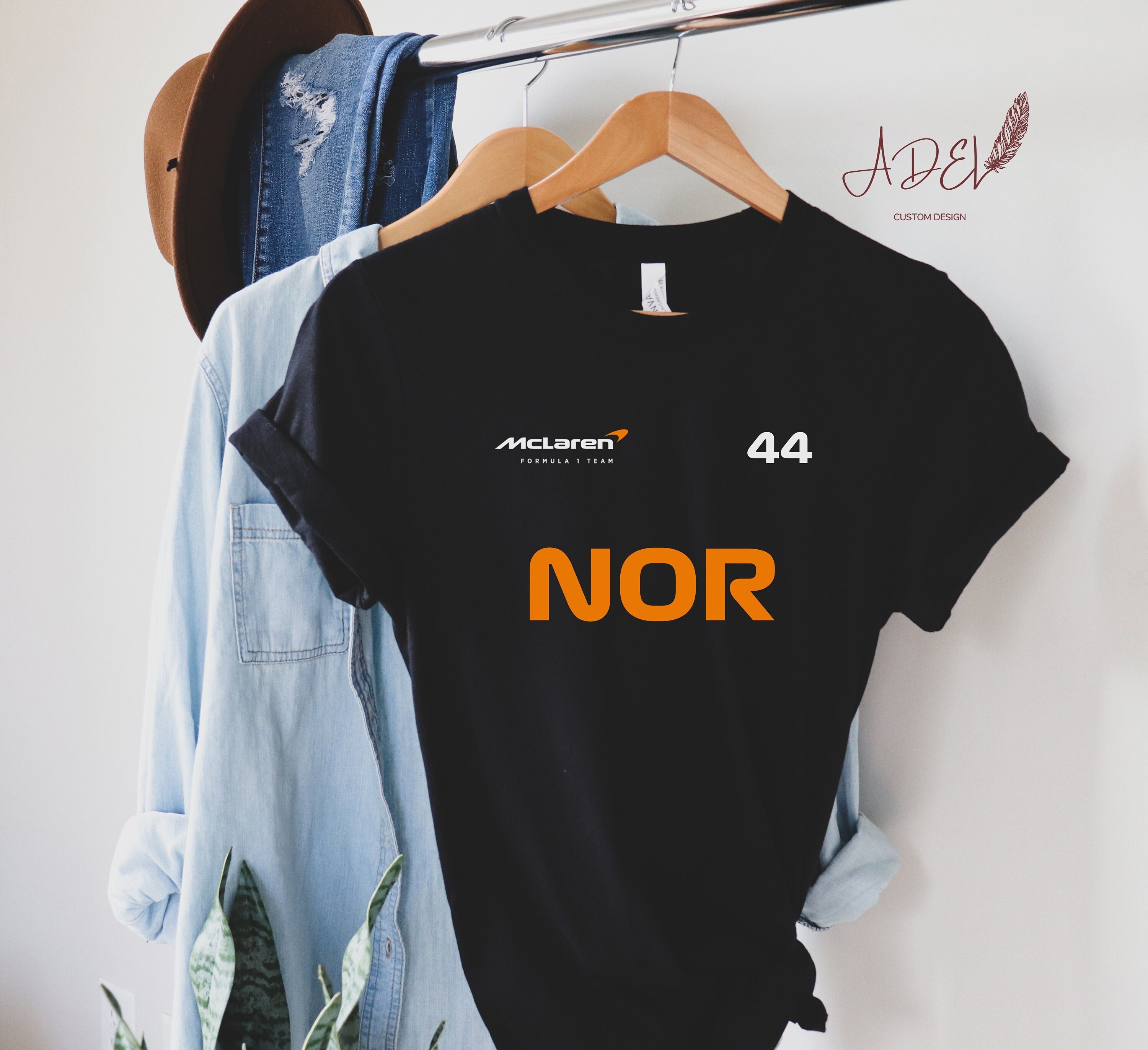Discover Lando Norris F1 Fan Shirt ,Mclaren Logo Shirt, Mclaren Team Formula 1 Shirt