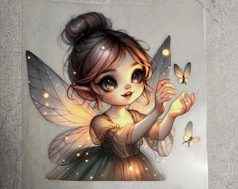Iron-on transfer magic fairy