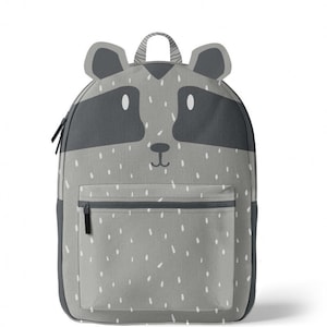 Panel aus wasserfestem Material mit Nylon-Futter für den Waschbär-Rucksack