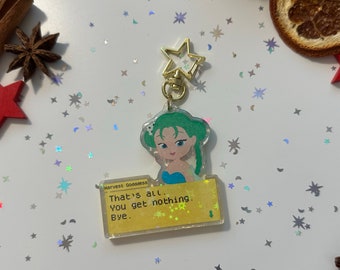 Harvest Goddess Acrylic Keychain - Holographic - Harvest Moon DS