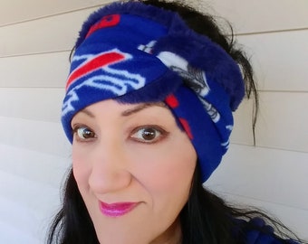 NFL Buffalo Bills Head Wrap Warmer, Buffalo Bills, Buffalo Bills Winter Head Wrap