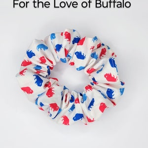 Buffalo Love Scrunchie, Buffalo Scrunchie, For the Love of Buffalo Scrunchie