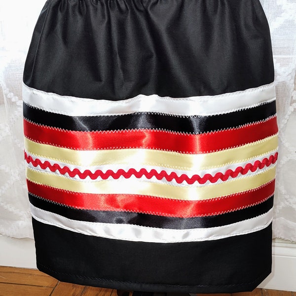Ribbon Skirt Child Size, Ribbon Skirt Native American, Children's Ribbon Skirt