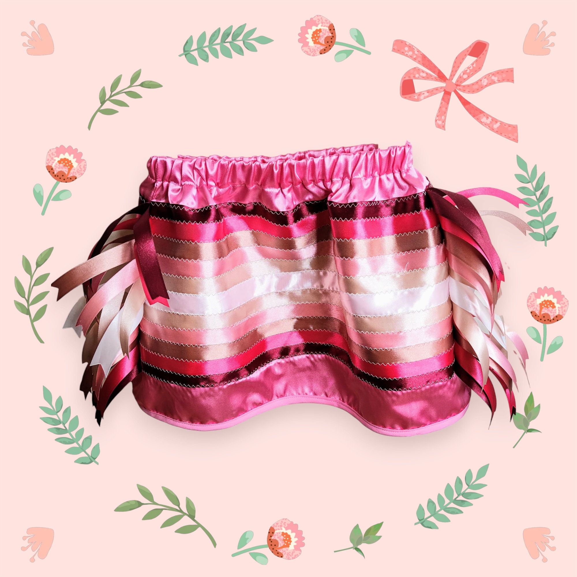 RoseFrantz★CanCan Ribbon Mini Skirt 로제프란츠(ROSEFRANTZ) CanCan Ribbon Mini Skirt [White