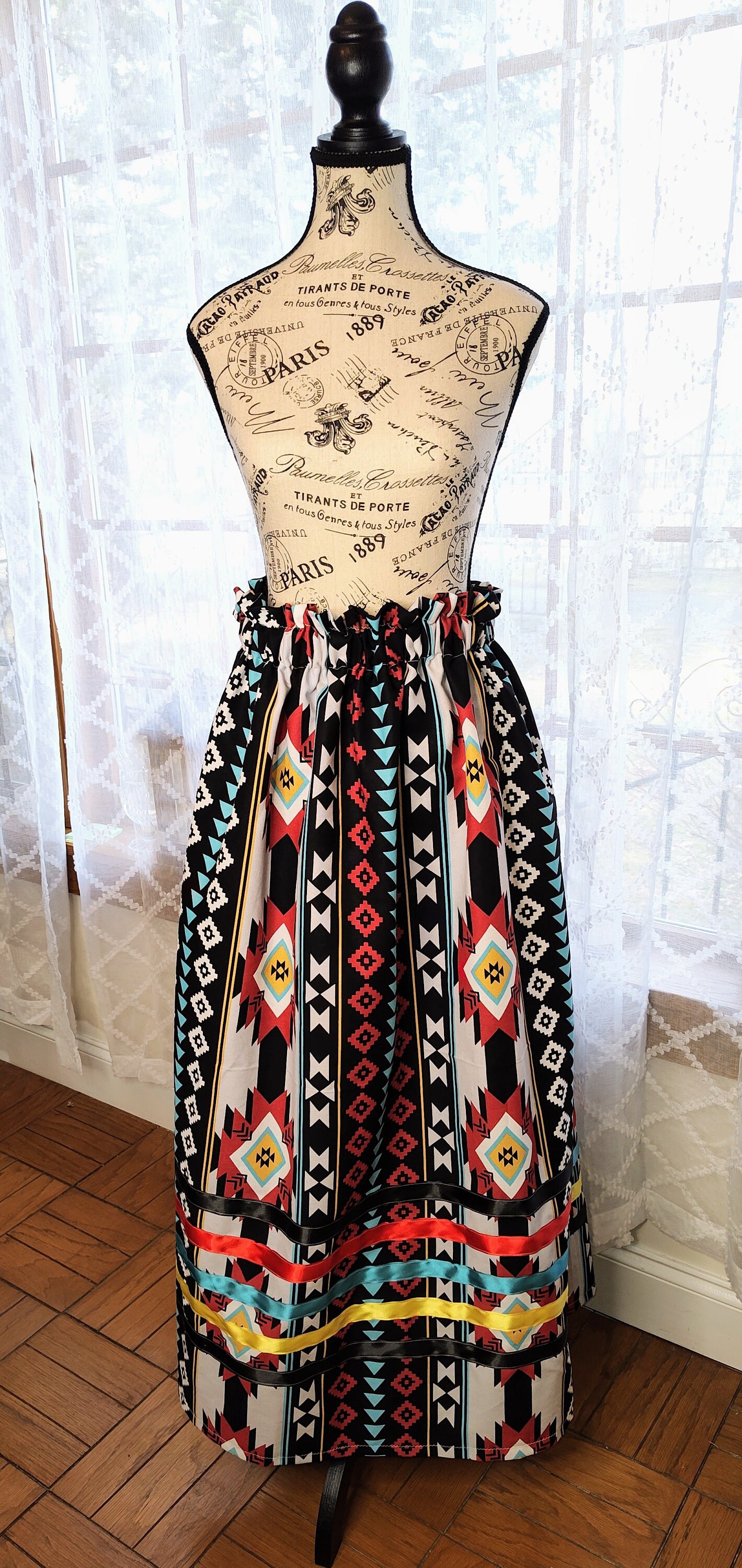 Ameri（アメリ）の「RIBBON EMBROIDERY SKIRT（スカート）」 - WEAR