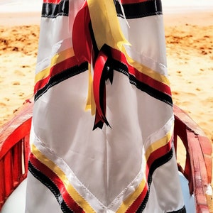 Lakota Artist Jackie White Medicine Wheel Ribbon Shirt main image 1