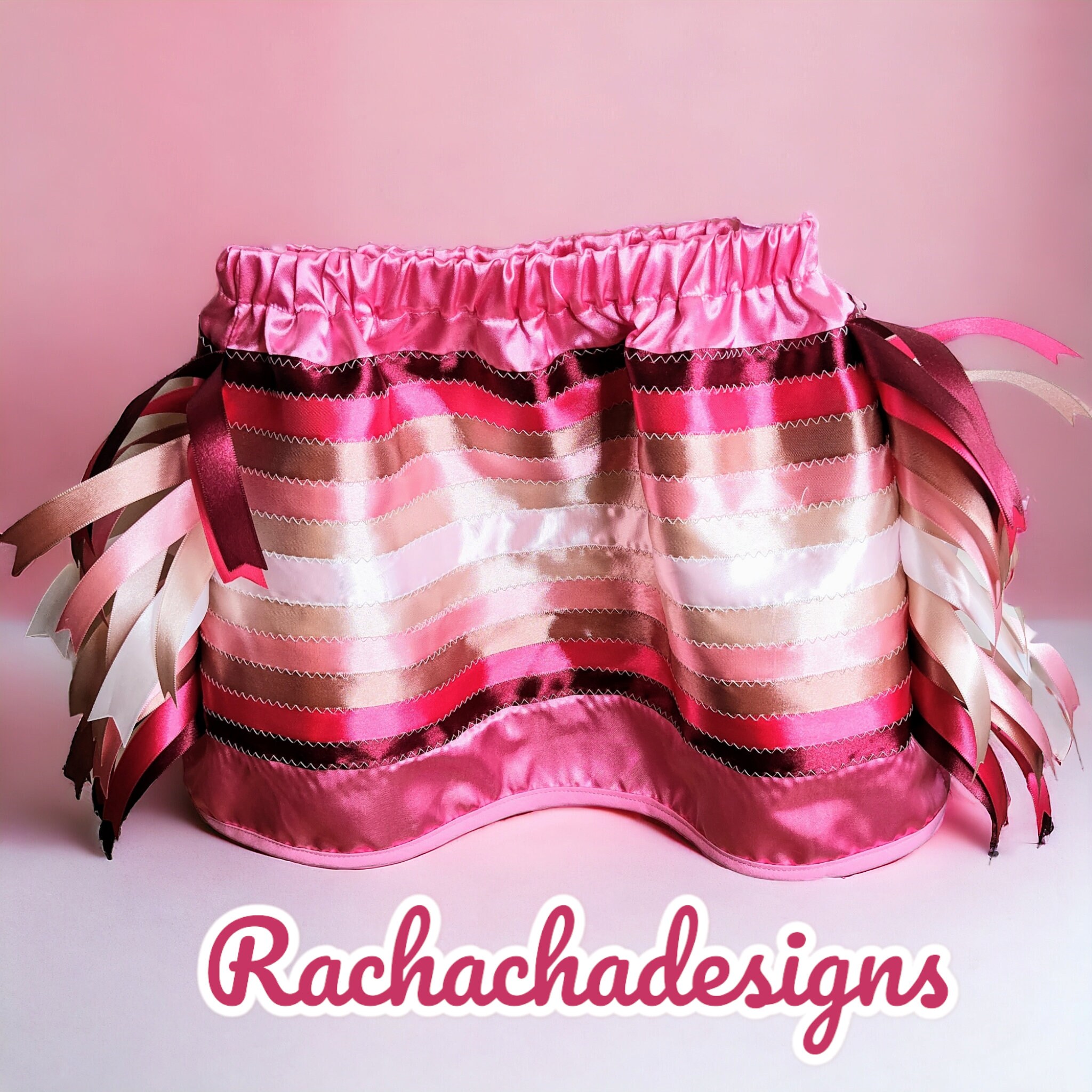 Pink Ribbon Skirt - Etsy Pink Ribbon Skirt - Etsy