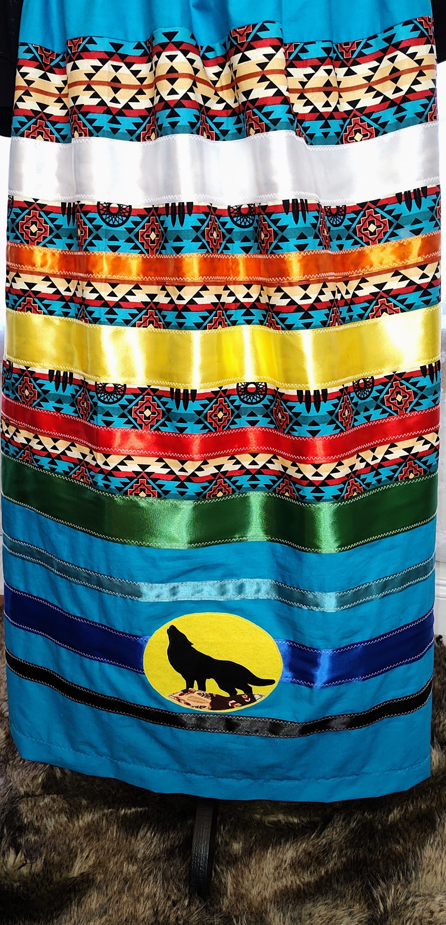 Ribbon Skirt, Native American Ribbon Skirt, Ribbon Skirt