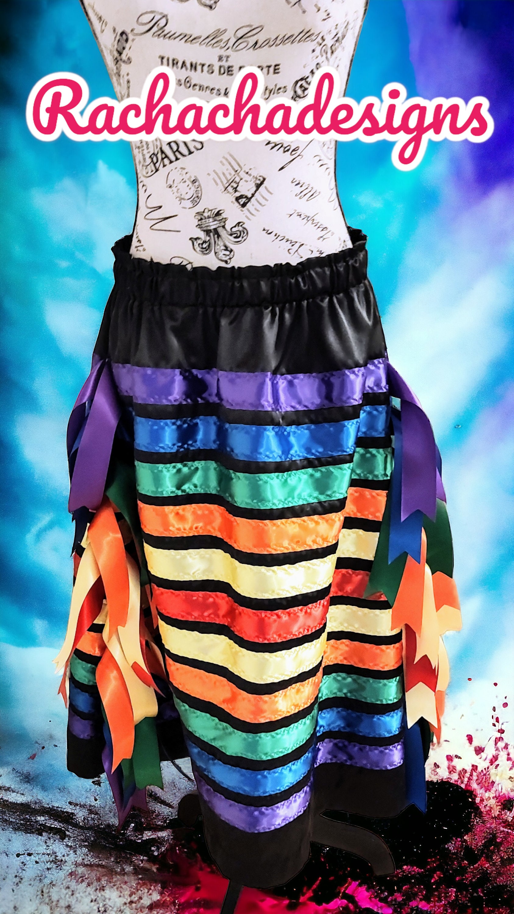ANDMARY】Avery ribbon skirt