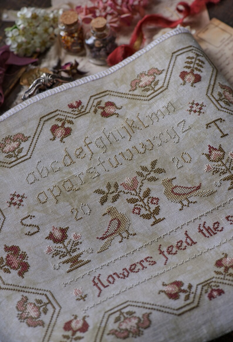 Feed Your Soul Sampler Cross Stitch Pattern PDF Digital Etsy