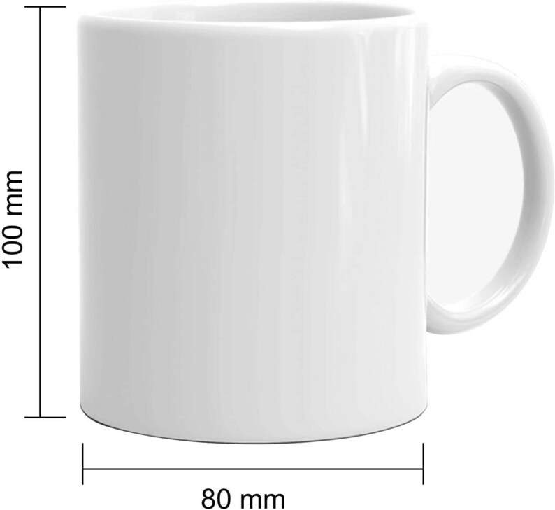 Sublimation Mugs 11oz White Large Handle ORCA Coated Dye Blank Coffee Mug for Heat Press Gift Boxes afbeelding 2