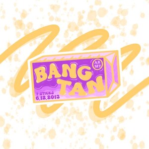 bts butter sticker
