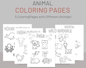 Animal Coloring Pages