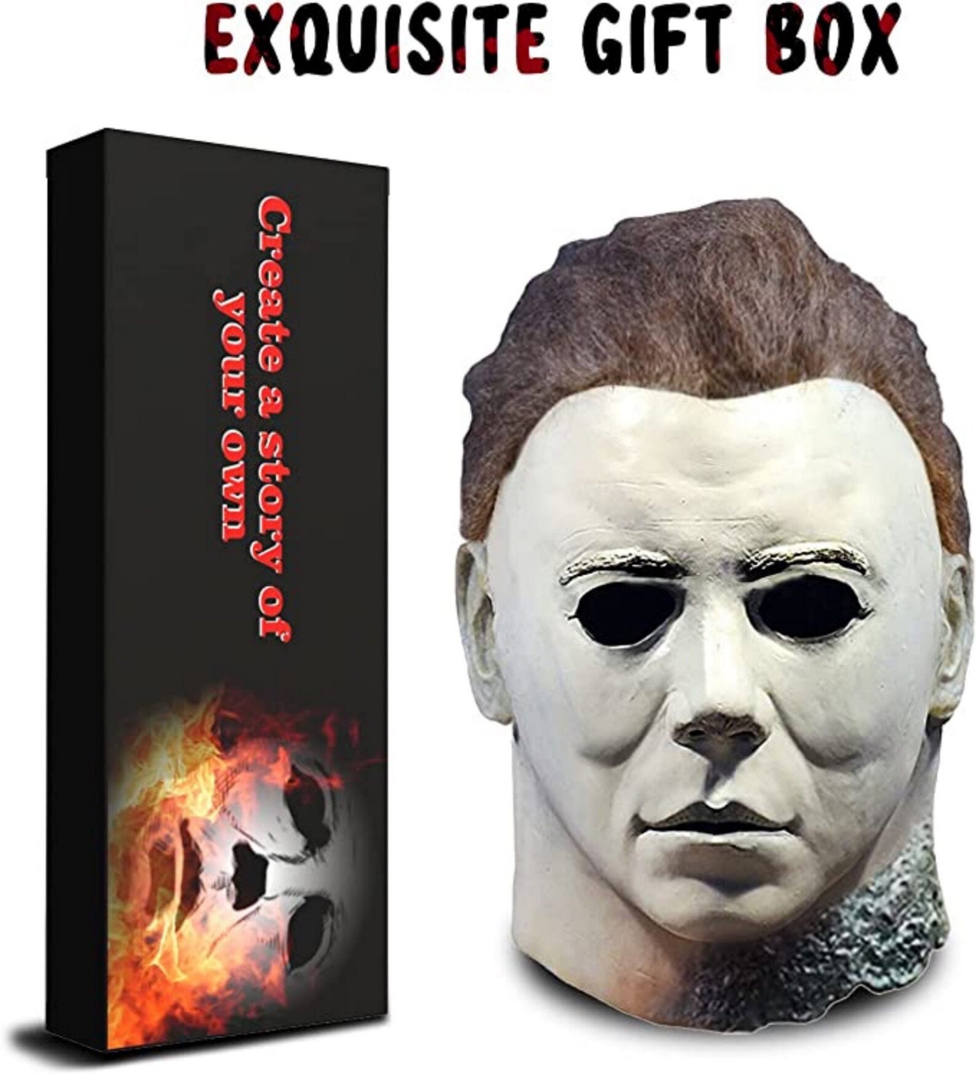 Halloween 1978 Michael Myers Mask White, Original Michael Myers Costume