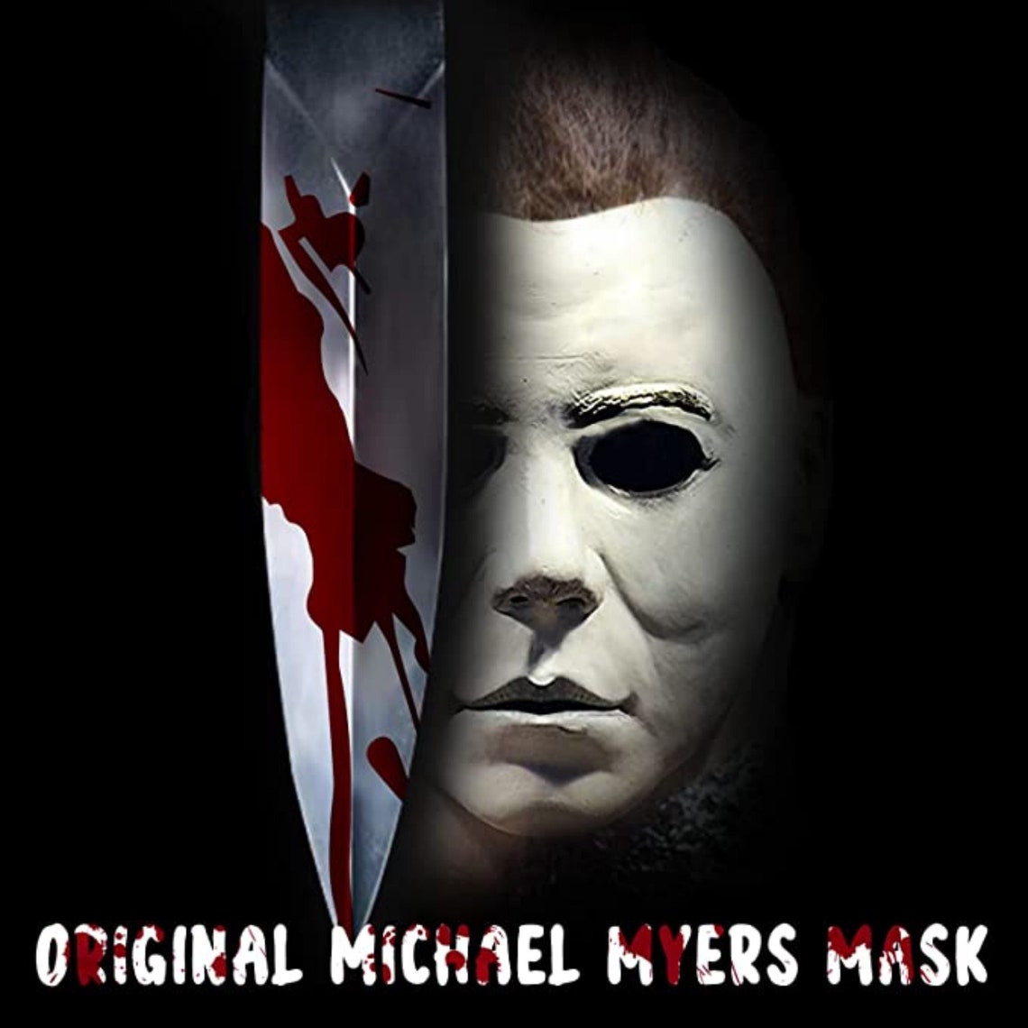 Halloween 1978 Michael Myers Mask White Original Michael Etsy