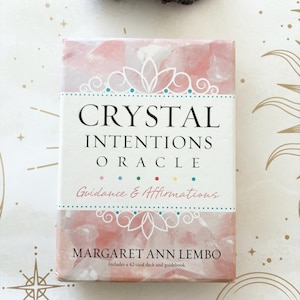 Crystal Intentions Oracle by Margaret Ann Lembo | Preloved (USED) Oracle Cards