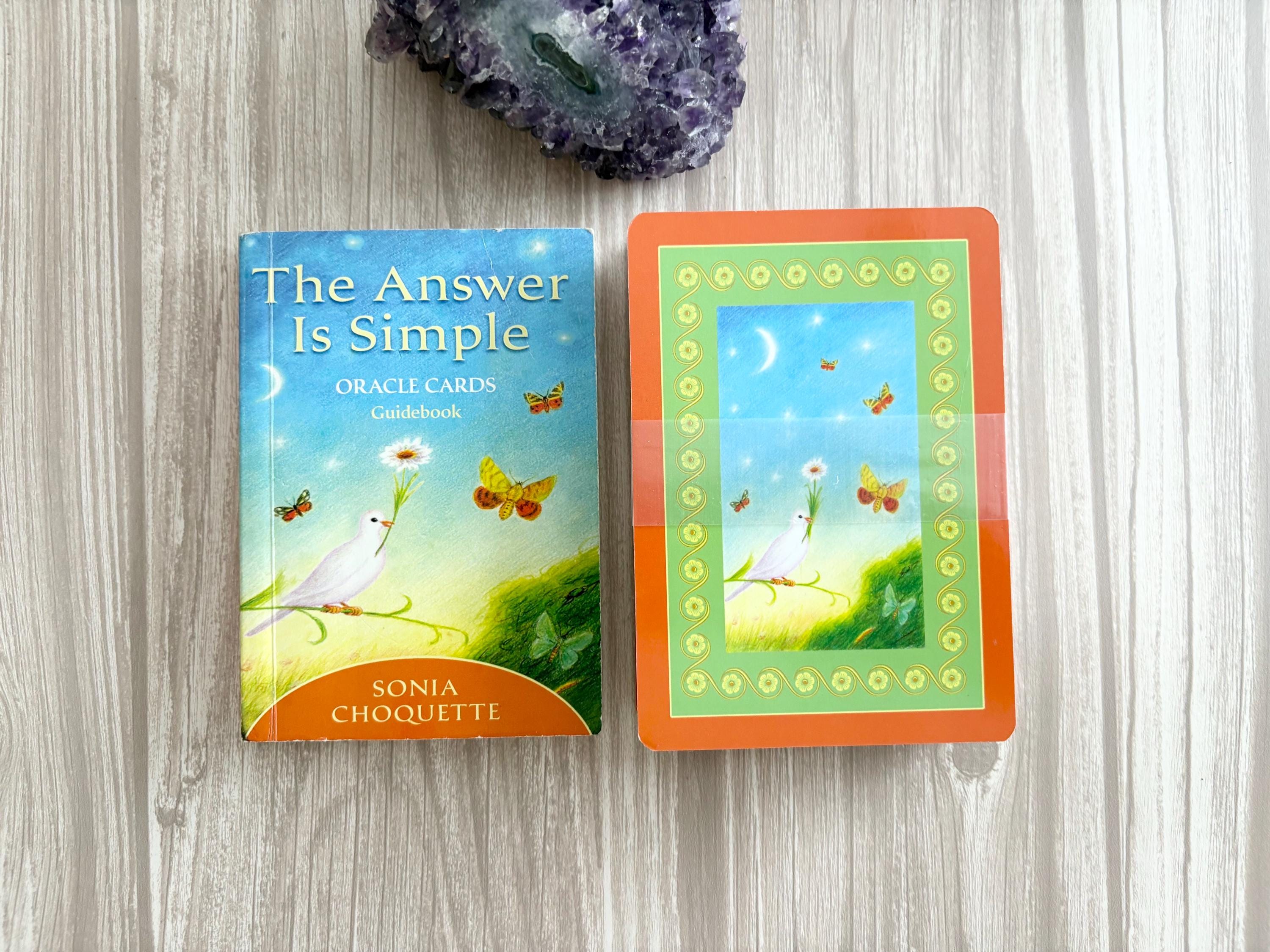 ソニア・ショケット著『The Answer is Simple Oracle Cards』、レア