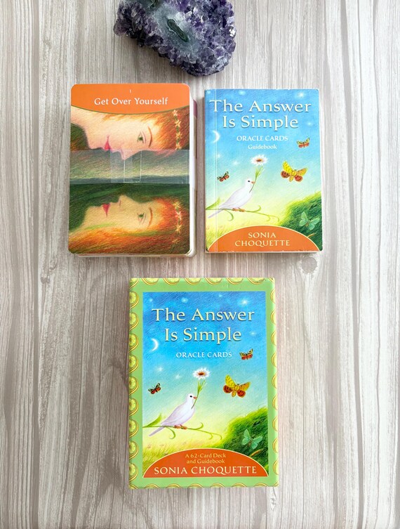 The Answer Is Simple Oracle Cards 絶版 The Answer Is Simple Oracle