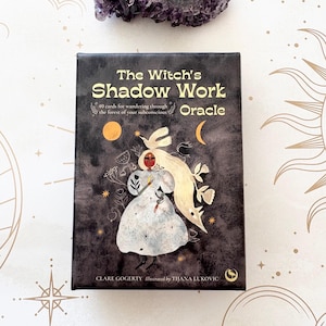 The Witch&#39;s Shadow Work Oracle by Clare Gogerty | Preloved ( USED ) Oracle Cards