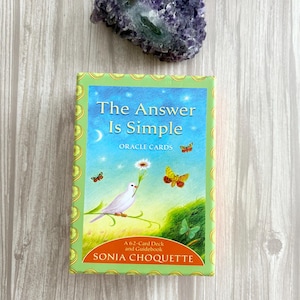 The Answer is Simple Oracle Cards - Etsy