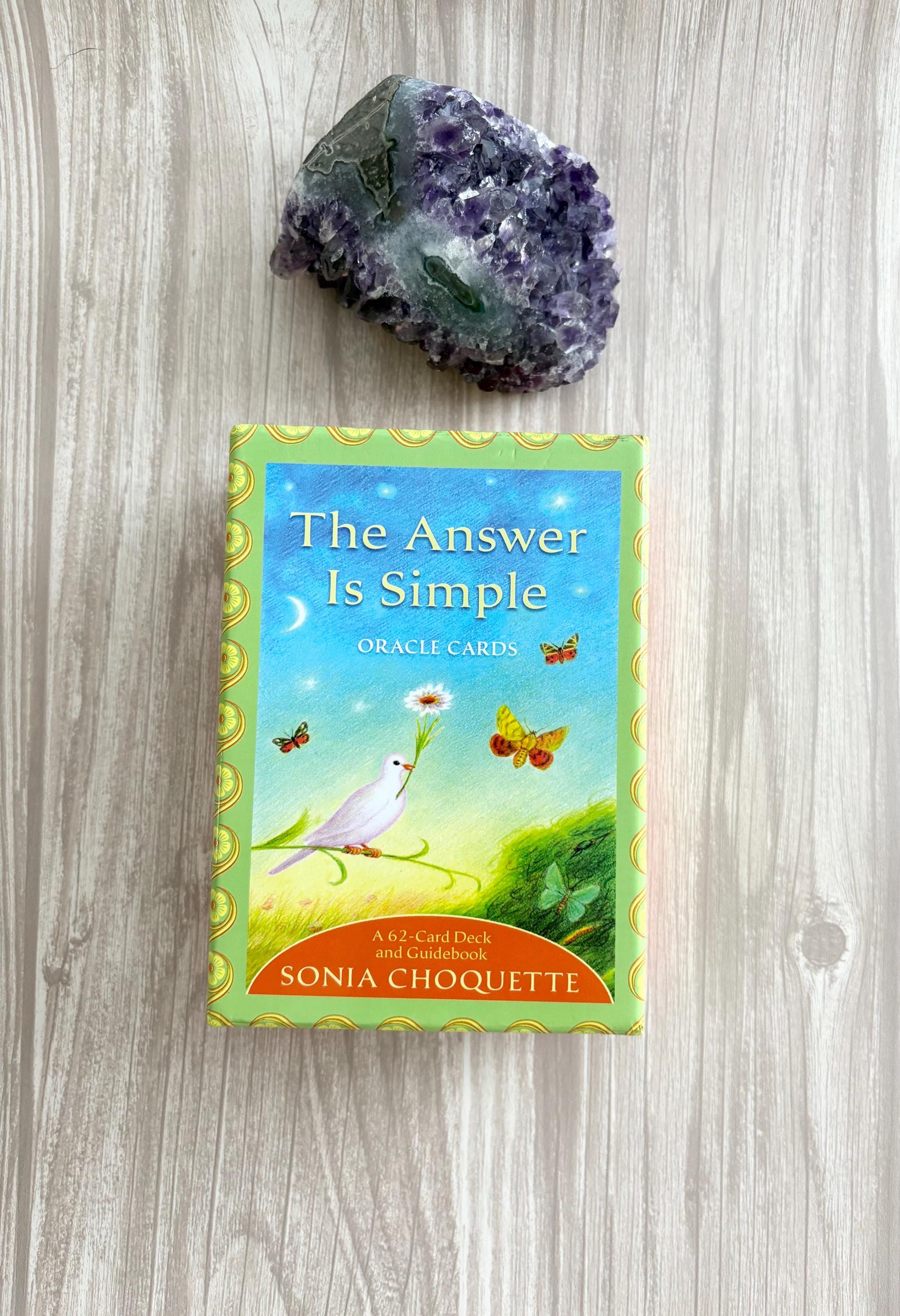 絶版 The Answer Is Simple Oracle Cards The Answer is Simple Oracle Cards - Etsy