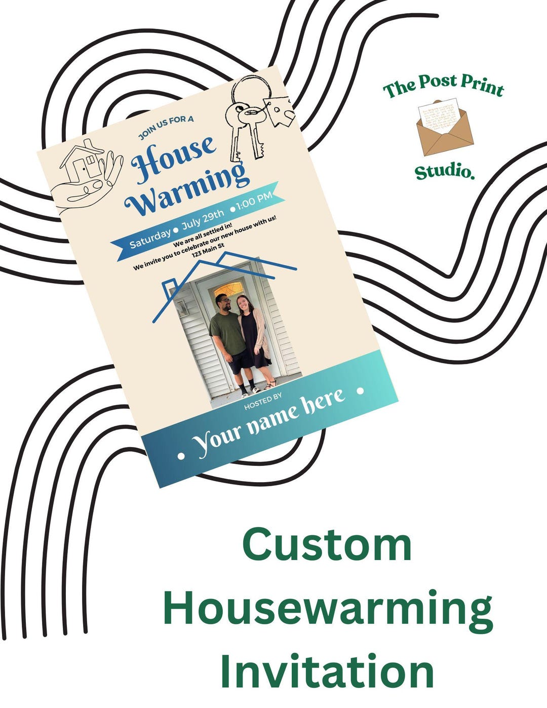 Housewarming Invitation (digital Download) - Etsy