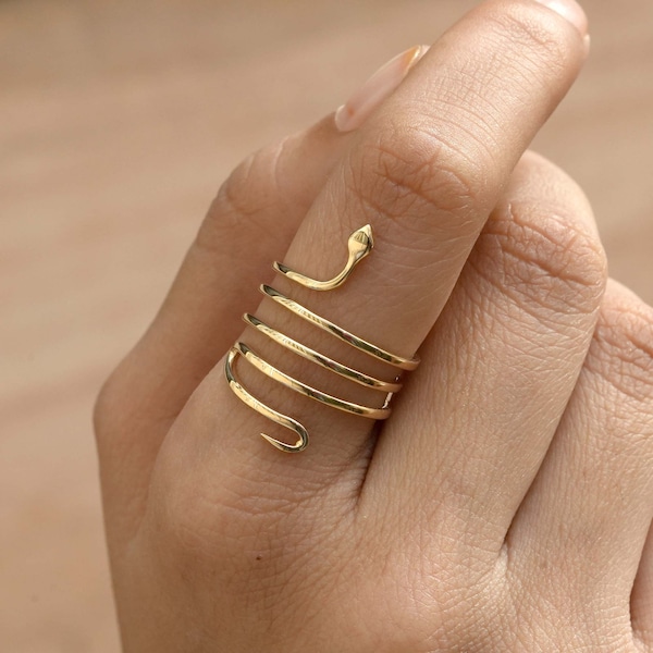 Snake Ring Etsy