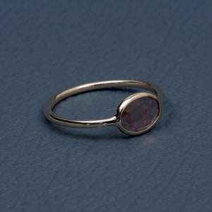 Beautiful Tourmaline Ring 14k Yellow Solid Gold Ring Gemstone Jewelry Charm Minimalist Jewelry Handmade Gift For Her Christmas Gift