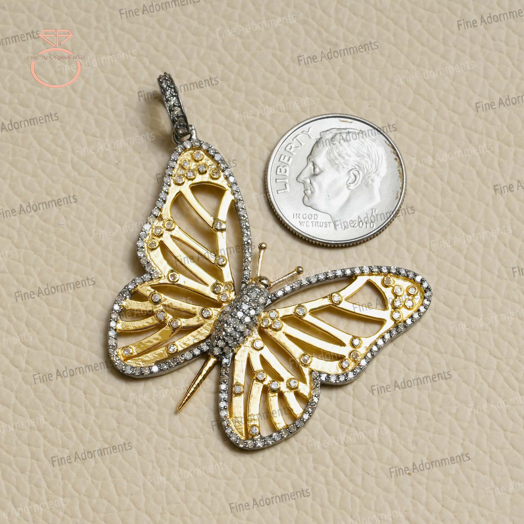 Solid Beat 「butterfly pendant」 silver925 Solid Beat 「butterfly pendant」 silver925 Sterling Silver